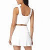 Beach House Sport Bala Crop Top, 10, White - 2 of 2