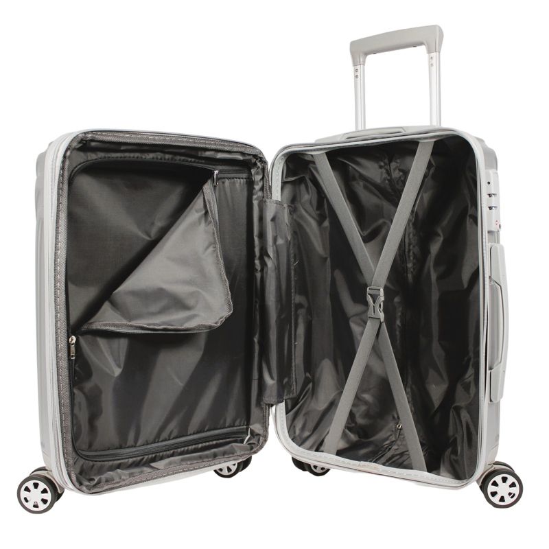 World Traveler Skyline Hardside 24-Inch Spinner Luggage, 3 of 5