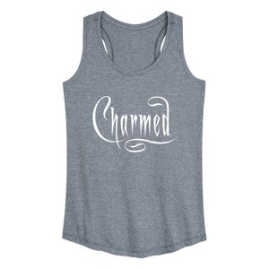 Women's - Charmed - Simple Logo Graphic Racerback Tank - 1 of 4