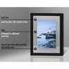 Americanflat Black Floating Picture Frame | Displays Any Size Photo up to 8.5 x 11 Inches. Lead Free Glass. Hanging Hardware Included! - 4 of 4