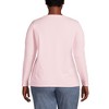 Lands' End Women's Relaxed Supima Cotton Long Sleeve Crew Neck T-Shirt - 2 of 4