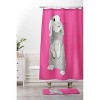 Deny Designs Casey Rogers Rabbit Memory Foam Bath Rug: Machine Washable, Microfiber, Abstract Pattern, 1'9"x2'10" Rectangle Bath Mat - image 4 of 4