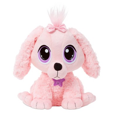  Rescue Tales Adoptable Pets - Pink Poodle Interactive Soft Cuddly Plush Pet Toy 