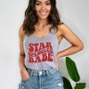 Simply Sage Market Women's Star Spangled Babe Racerback Tank - 2 of 4