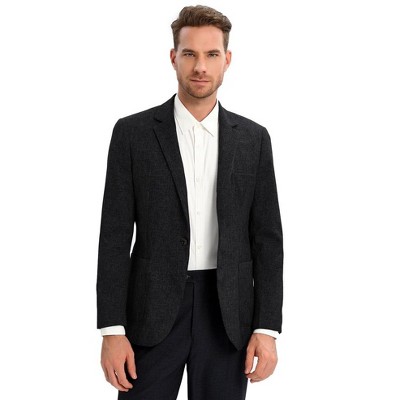 Men's Sport Coats & Blazers Linen Suit Jacket Casual Blazer For Men One ...