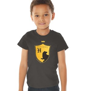 Toddler Boys' Harry Potter Hufflepuff 'H' Shield Crest T-Shirt - 1 of 4