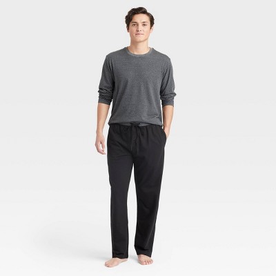 Hanes Premium Men's Striped Long Sleeve Pajama Set