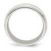 Black Bow Jewelry 7mm 14K White or Yellow Gold Double Milgrain Edge Comfort Fit Band - 2 of 4