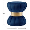 Meridian Furniture,Vino Velvet Ottoman/Stool - 3 of 4