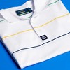 Ayrton Senna F1 Men's Stripe Polo Shirt - 3 of 4