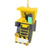Polarx 4.0 Inch Yellow Dump Truck Christmas Tree Ornament , Christmas Decor Construction Vehicle Equipment (1PC) - 4 of 4
