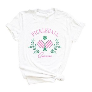 Simply Sage Market Women's Pickleball Queen Short Sleeve Graphic Tee - 1 of 3
