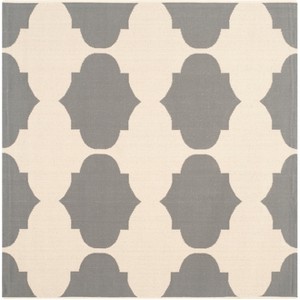 Courtyard CY6162 UV & Stain Resistant Non-Shedding Power Loomed Indoor/Outdoor Rugs - Safavieh - 1 of 4