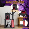 Karl Home 41 inch Halloween Gothic 2-Tier  Cat Tree - 4 of 4