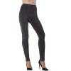 Memoi Women's Plush Chenille Leggings - 2 of 4