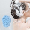 Unique Bargains Flower Shape Hair Shampoo Brush 3.74"x3.15"x2.76" 1 Pc - 2 of 4