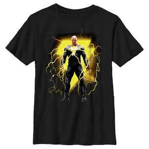 Boy's Black Adam Electricity Antihero T-Shirt - 1 of 4