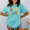 Simply Sage Market Women's Colorful Mom Mode Stacked Short Sleeve Garment Dyed Tee - 2 of 2