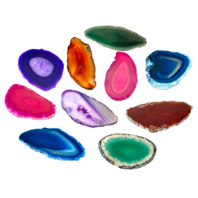 Kaplan Early Learning Company Agate Light Table Slices - Set of 12