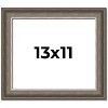 PosterPalooza | Photo Size Weathered Black Picture Frame - UV Acrylic, Foam Board Backing, Hanging Hardware - 2 of 4