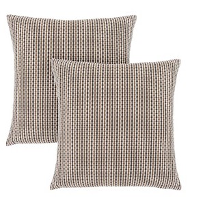 Sapphtopaz 18" Decorative Square Throw Pillows, Couch Pillows with Soft Insert, Elegant Accent Pillows for Bed, Sofa - 1 of 4