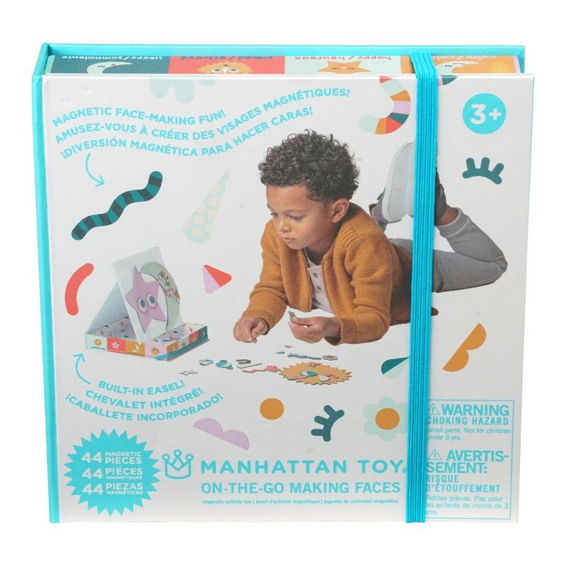 Manhattan Toy On-the-Go Making Faces 44-Piece Magnetic Travel Activity Toy for Kids 3 Years and Up, 4 of 11