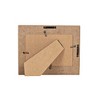 4x6 Inch Washed Driftwood Picture Frame Red Wood, MDF & Glass by Foreside Home & Garden - 4 of 4