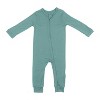Larkspur Baby Zip Romper in Jade - 2 of 3