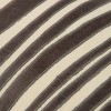 14"x26" Oversized Striped Design Lumbar Throw Pillow Cover Dark Gray - Rizzy Home: Cotton, Woven, Zipper Closure - 4 of 4