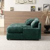CAVINAS 55" Modern Luxury Sofa Couch, Corduroy Upholstery Sleeper Sofa Bed, for Living Room - 3 of 4