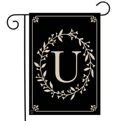 Briarwood Lane Gartenflagge Mit Monogramm H – Dekorative Wetterflagge Für Haus & Garten (32x46 Cm)