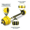 ProsourceFit Adjustable Dumbbells and Barbell Set, - 3 of 4