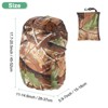 Unique Bargains Waterproof Backpack Rain Cover with A Carry Pouch for Hiking/Biking 1 Pc - 3 of 4