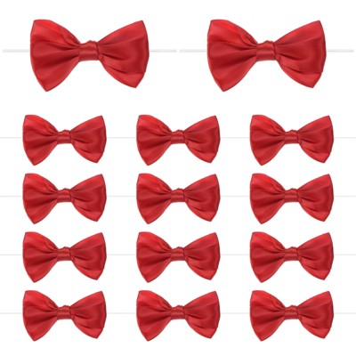 Unique Bargains Polyester Craft DIY Decorative Ribbon Twist Tie Bows 2.4x2.8" 36 Pcs