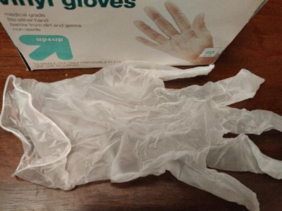 target vinyl exam gloves