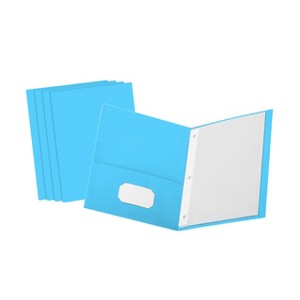 Paper Folders with Pockets 2 Pocket Folders Bulk, Two Pocket Folders for Letter Size Sheets, File Folders with Pockets - by Enday - 1 of 1