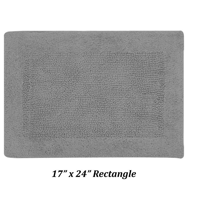 Edge Collection 100% Cotton Tufted Reversible Bath Rug - Better Trends, 3 of 6