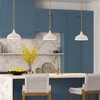 Hudson and Canal 10.75" Wide Pendant with Metal Shade - 4 of 4
