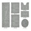 Lux Premium 100% Cotton Tufted Solid Reversible 6 PC Bath Rug Set – Ultra-Soft, Water-Absorbent, Durable, Machine Washable Bathroom Rug - 2 of 4