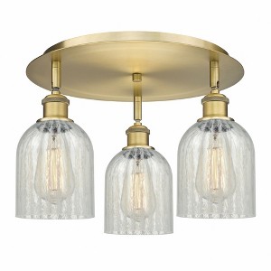 Caledonia - 3 Light Flush Mount In Industrial Style-9.5 Inches Tall and 16.75 Inches Wide - 1 of 1