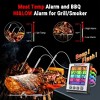 ThermoPro TP17HW 4 Probe Digital Meat Thermometer with Timer Mode and HIGH/LOW Alarms Grill Smoker Thermometer with Large Color Coded LCD Display and - 4 of 4