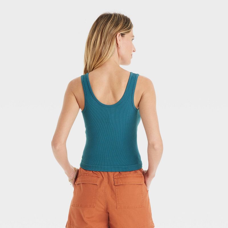 Women's Seamless Slim Fit Tank Top - A New Day™, 2 of 10