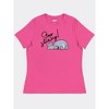 MyMoodTee Women’s Stop Staring Cotton Graphic Tee – Bold & Confident Statement Shirt - 2 of 3