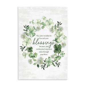 Stupell Industries Irish Proverb Wreath, 13" x 19" - 1 of 4