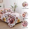 BAGOKIE 7 Pieces Floral Bed in a Bag  Comforter Set for All Season - 4 of 4