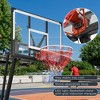 RISOKEYS Portable Basketball Hoop System, Height Adjustable 8-10ft, with 44'' Backboard and Wheels, for Youth Adults Night Outdoors - 4 of 4