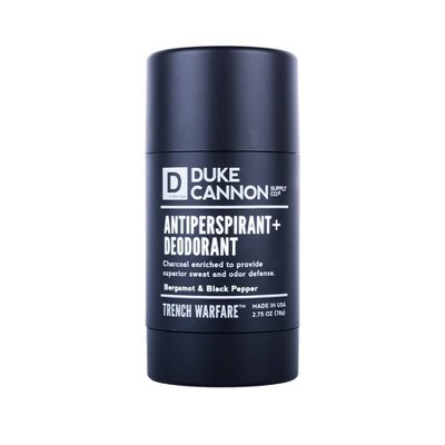 Duke Cannon Supply Co. Antiperspirant & Deodorant Bergamot & Black Pepper - 2.75oz
