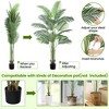 Whizmax Artificial Palm Tree with 15 Trunks Paradise Palm Floor House Plant in Pot Indoor Outdoor Home Office Garden Modern Decoration - 2 of 4