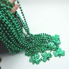 4E's Novelty 12 Pcs St Patrick's Day Beads Necklace Bulk Green Shamrock Beads for Irish Party Favors & Supplies, Costume Accessories - 3 of 4