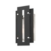 Livex Lighting Utrecht 1 - Light Wall Light in  Black/Brushed Nickel - 4 of 4